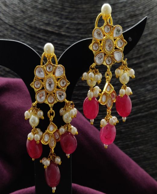 FANCY KUNDAN EARRINGS