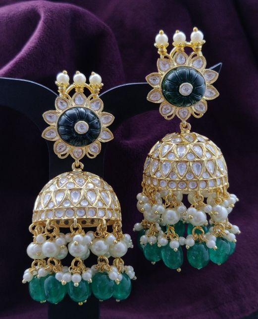 ELEGANCE KUNDAN JHUMKI