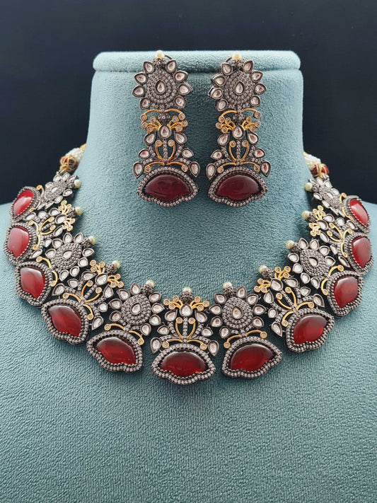 AD KUNDAN FUSION NECKLACE