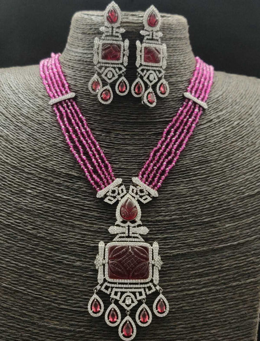 PRECIOUS AD MALA PENDENT SET